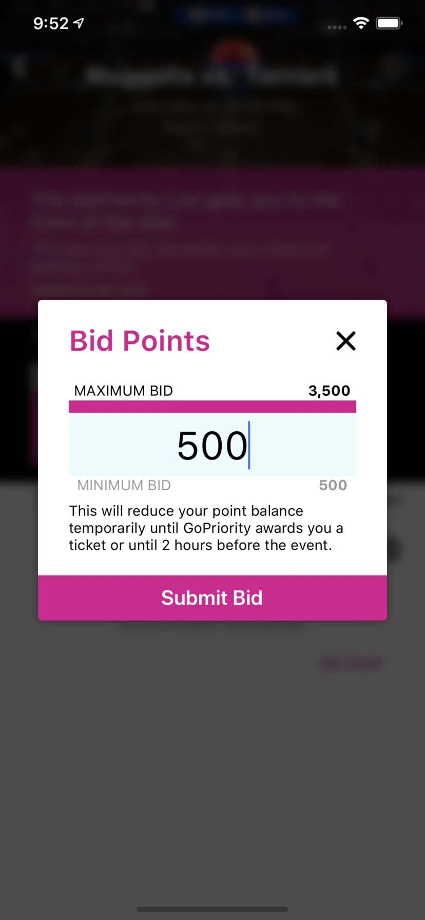 GoPriority Bid