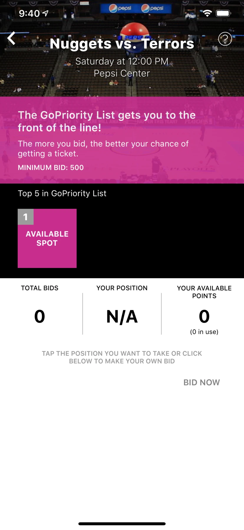 GoPriority List
