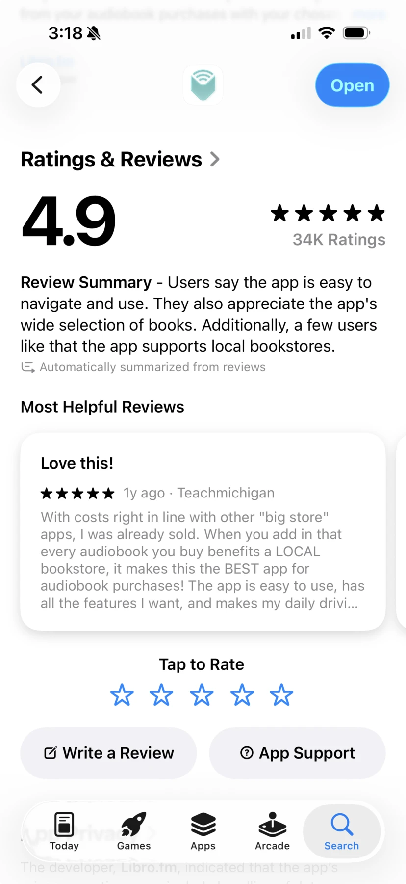 Store: Rating